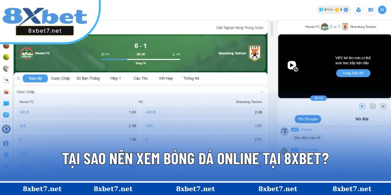 Tập hợp ưu điểm khi xem bóng đá ở 8XBET
