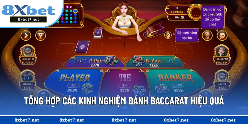 Bật mí các bí kíp đánh Baccarat hiệu quả